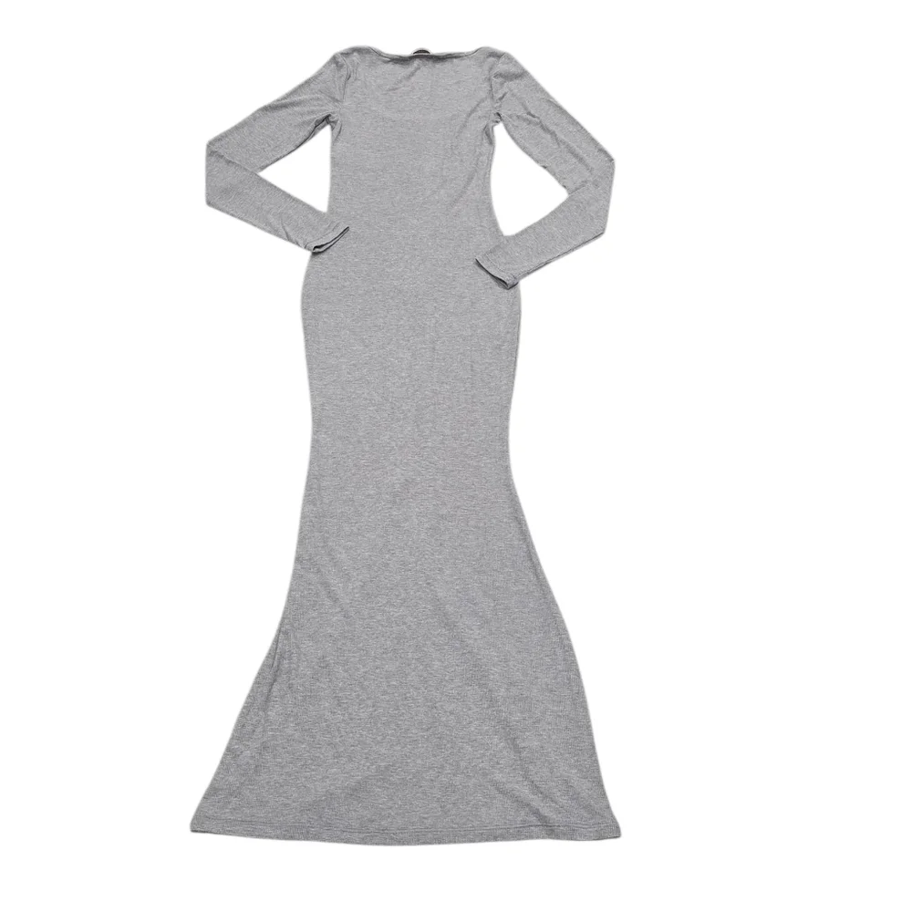 Abercrombie and Fitch Modal Maxi Dress Gray S‎